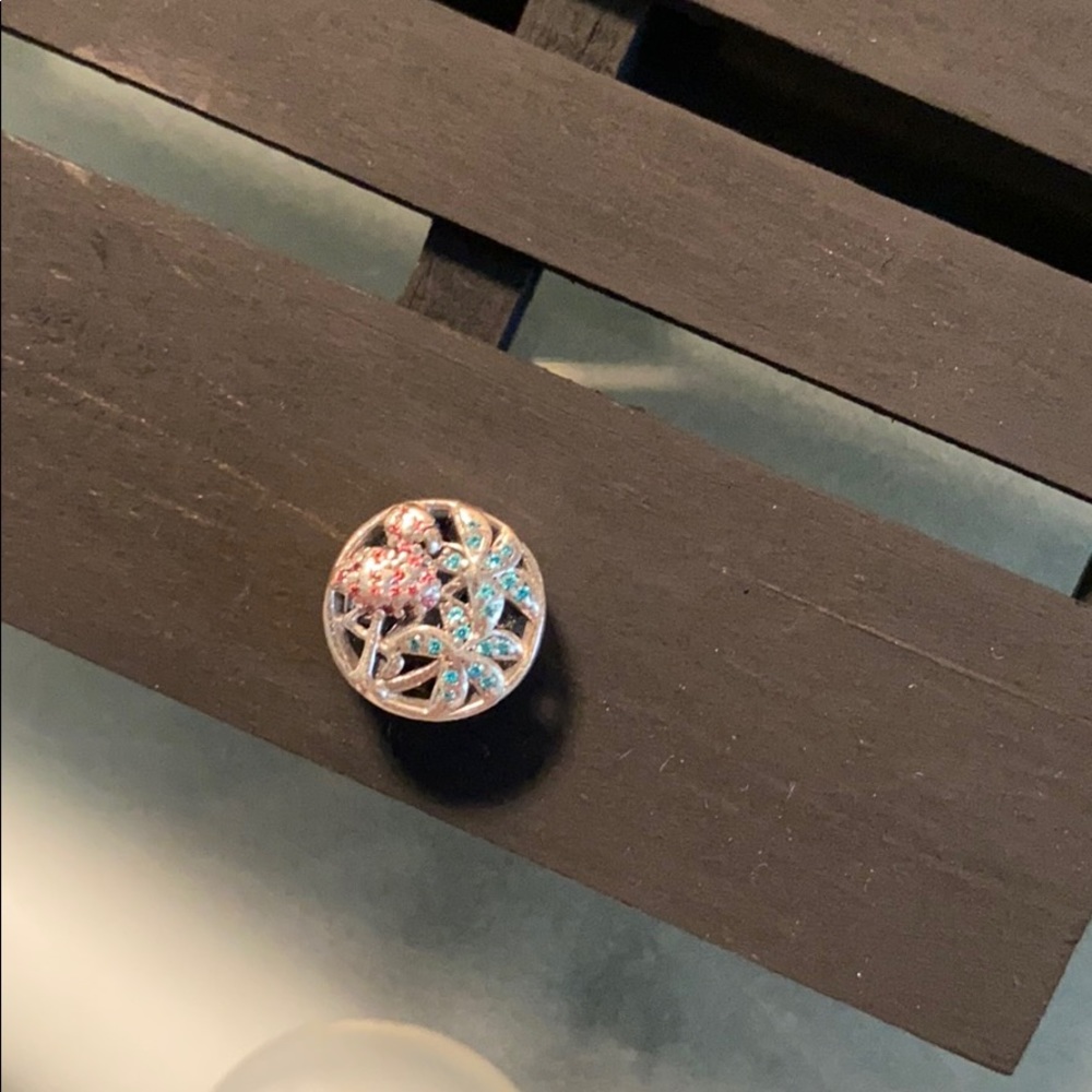 Flamingo tropical pandora charm
